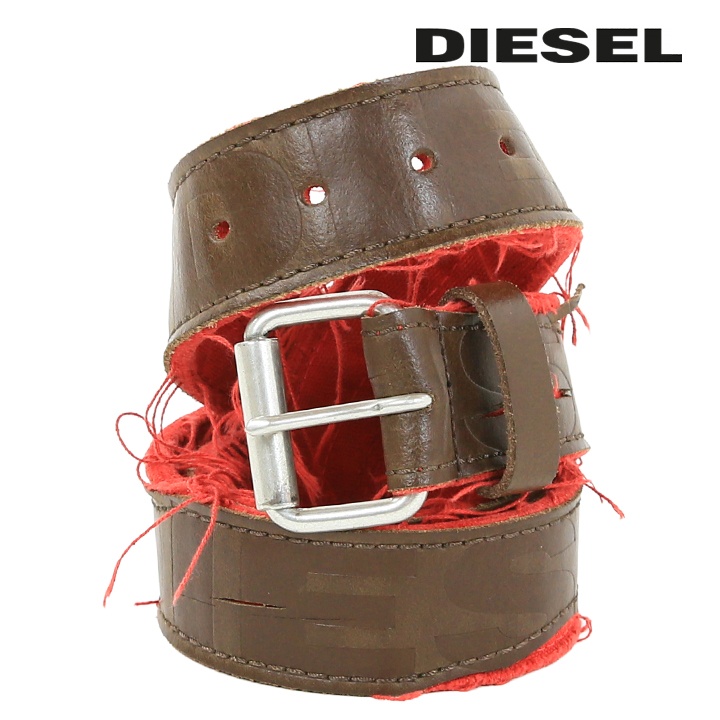DIESEL（ディーゼル） レザーベルト メンズ レディース 男女兼用 牛革