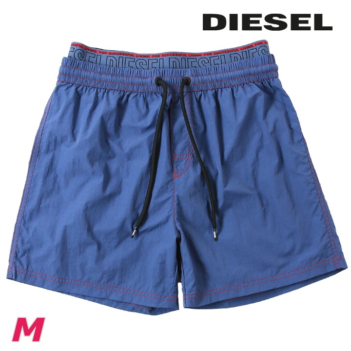 新品タグ付き DIESEL ショートパンツ サーフパンツ 水着 ダブルウエスト DIESEL ディーゼル 水着 サーフパンツ メンズ ショートパンツ