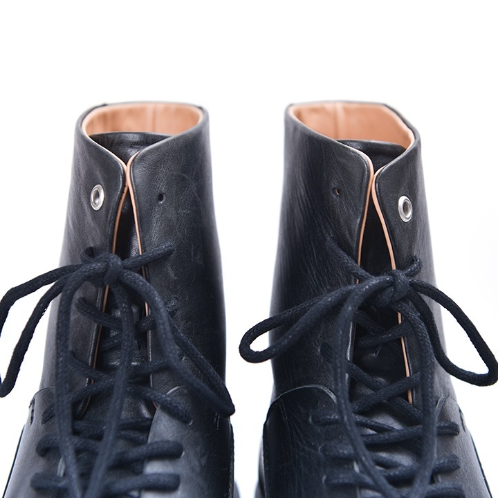 DIESEL ディーゼル レザーブーツ 靴 メンズ ヴィンテージ加工