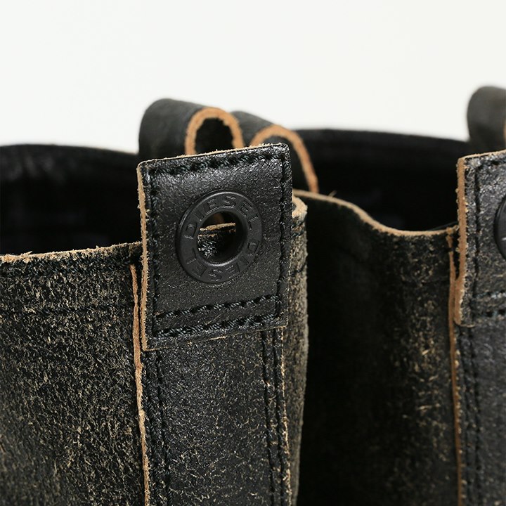 DIESEL（ディーゼル） レザーブーツ 靴 メンズ 牛革 本革 ヴィンテージ