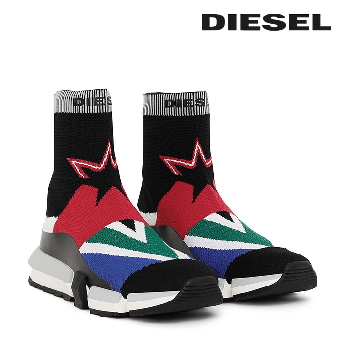 ディーゼル DIESEL ニットソックススニーカー 靴 メンズ ハイカット H