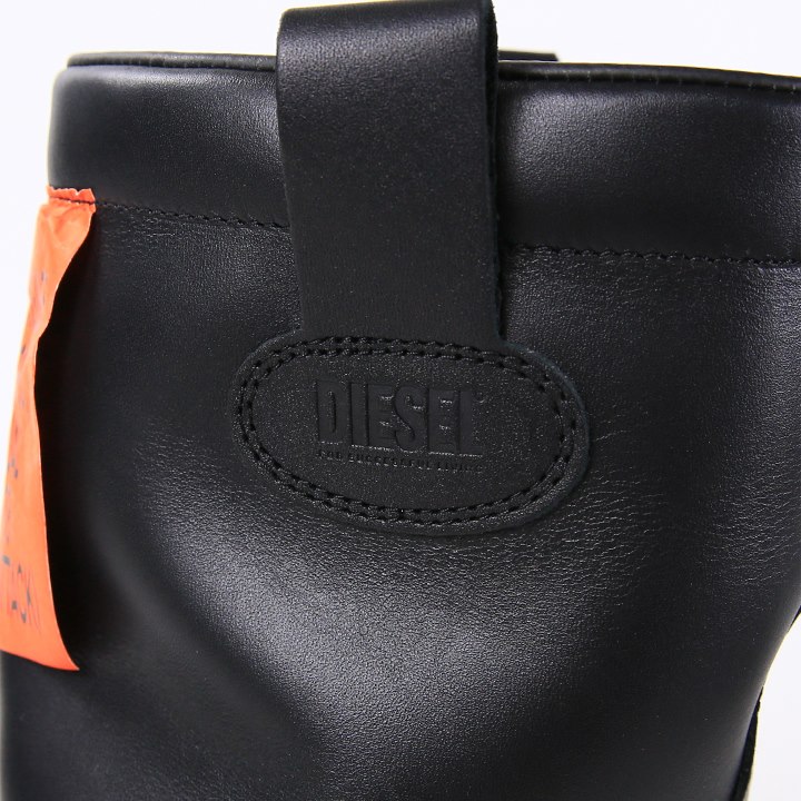 DIESEL（ディーゼル） レザーエンジニアブーツ 安全靴 メンズ 牛革 本