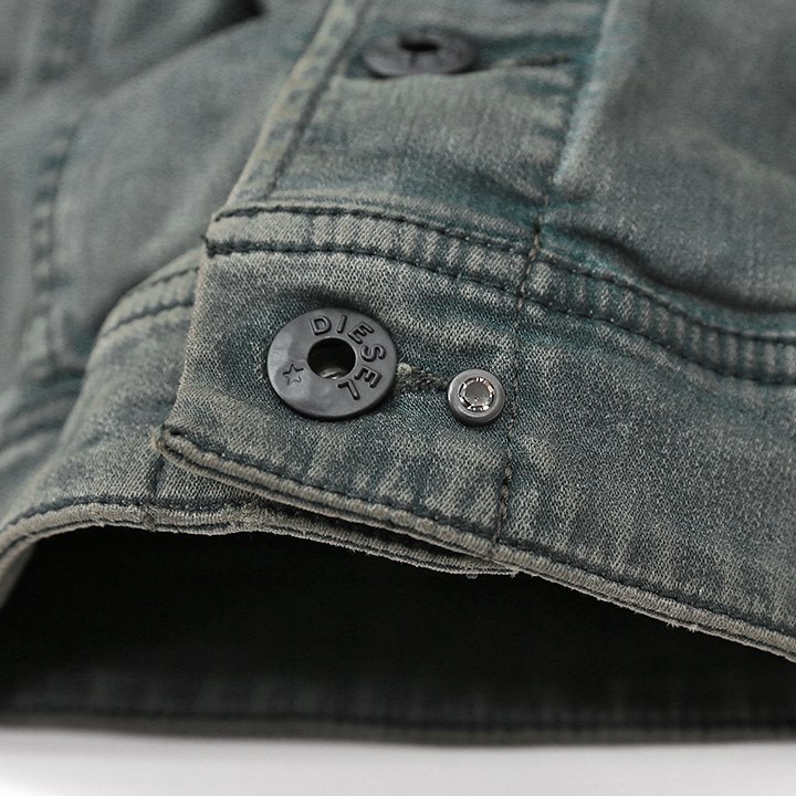 DIESEL（ディーゼル） スウェットデニムジャケット メンズ