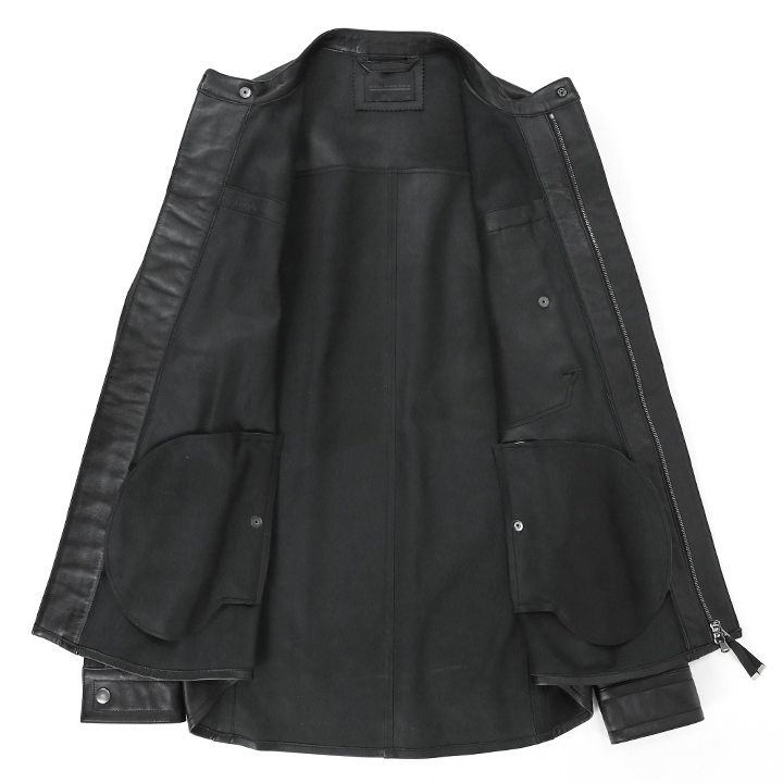 DIESEL ディーゼル ブラック ゴールド ラムレザー 羊革 レザージャケット DIESEL BLACK GOLD - 極美品 ディーゼルブラックゴールド