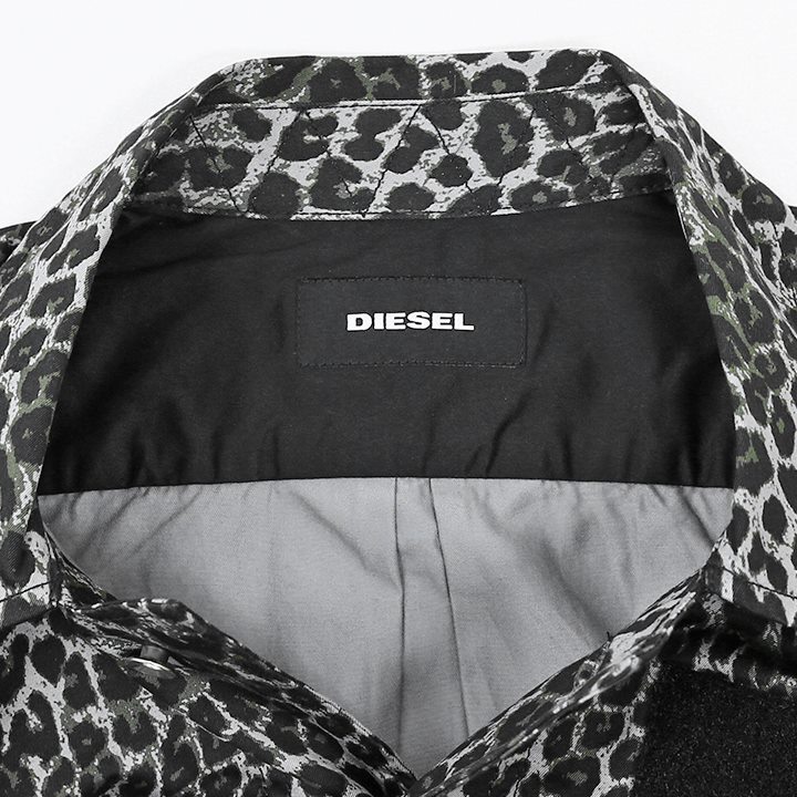 DIESEL ディーゼル ヒョウ柄 ジーンズ ジャケット XXS