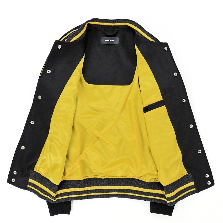 DIESEL（ディーゼル） スタジアムジャンパージャケット メンズ ウール 