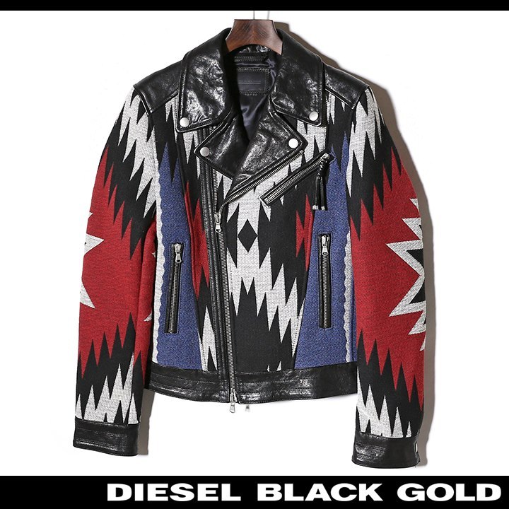 ディーゼルブラックゴールド DIESEL BLACK GOLD ダブルライダース