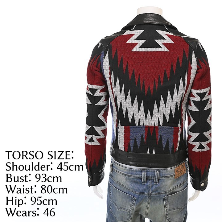 【韓国風】DIESEL BLACK GOLD ストライプデニムジャケット 48 韓国風】DIESEL BLACK GOLD ストライプデニムジャケット 48