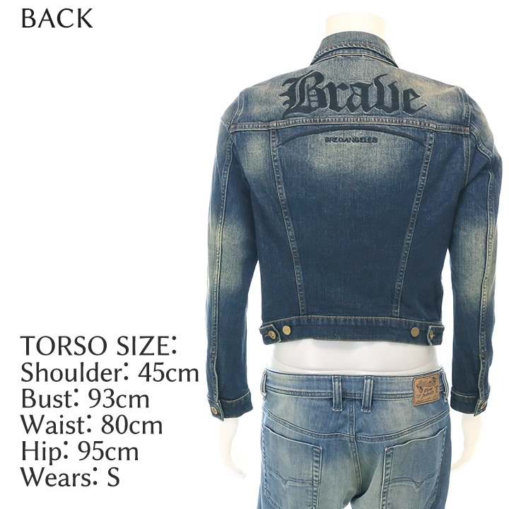 青ジーンズジャケット革財布バッグ靴にDIESELディーゼルTシャツ DIESEL ディーゼル コーチジャケット メンズ 刺繍ロゴ ナイロン
