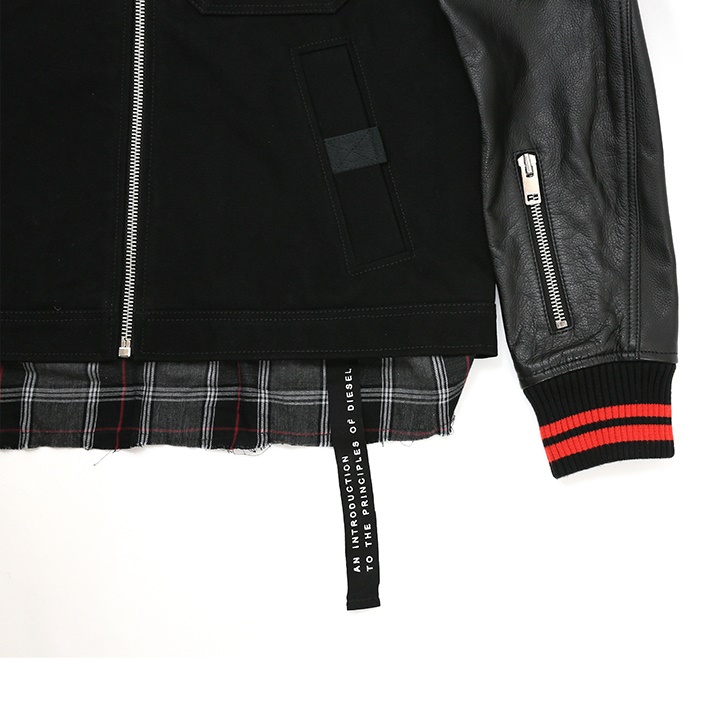 DIESEL ディーゼル デニムジャケット メンズ ブラックデニム