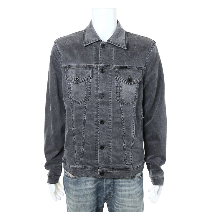 【新品未使用】DIESELジョグジーンズ☆デニムジャケットXL☆NHILL-TW 未使用】DIESEL☆ジョグジーンズ デニムジャケット XL☆NHILL-TW 新品
