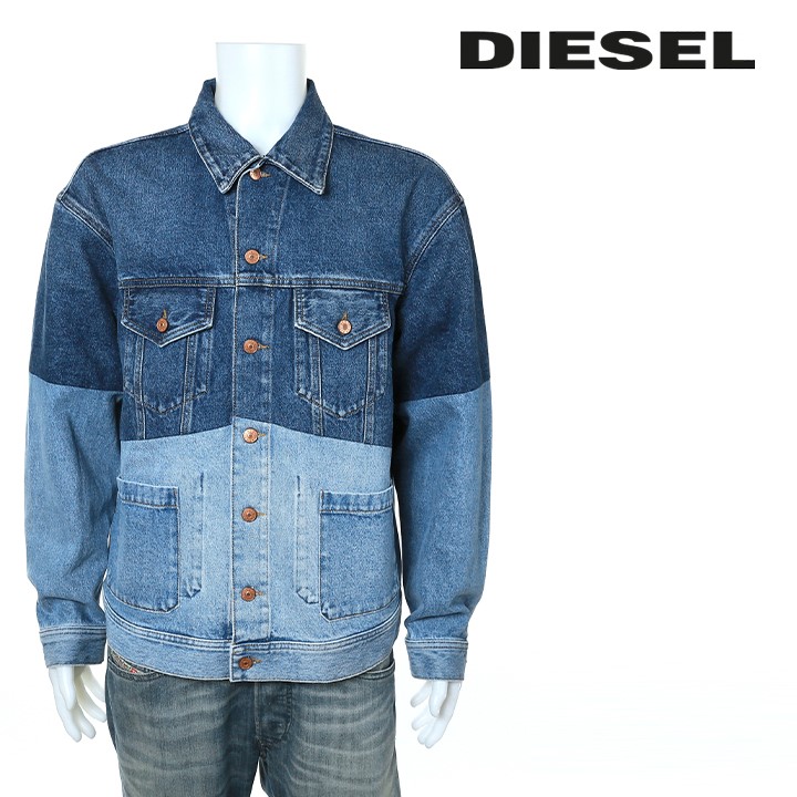 DIESEL（ディーゼル） デニムジャケット メンズ ビッグシルエット