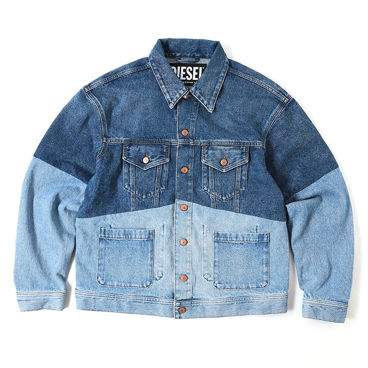 【DIESEL】ヴィンテージウォッシュ デニムジャケット クロップド丈 die-m-o-c8-015_1.jpg