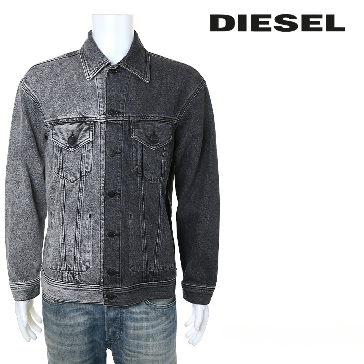 ディーゼル DIESEL デニムジャケット メンズ ビッグシルエット 