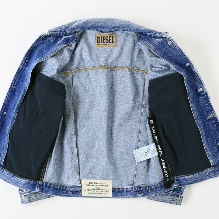 DIESEL ディーゼル デニムジャケット メンズ ヴィンテージスレ