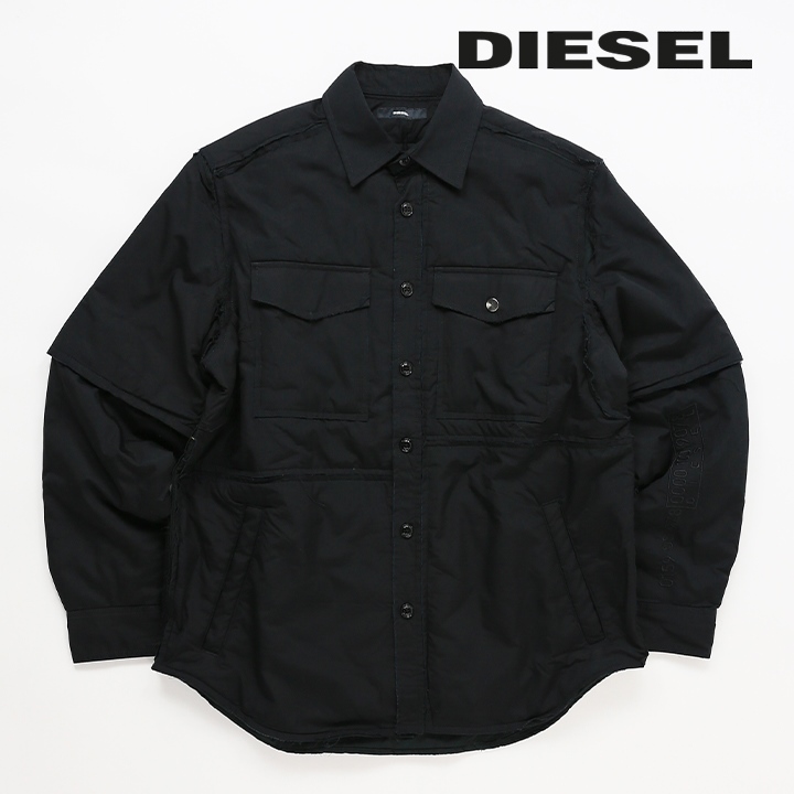 DIESEL ディーゼル 中綿入りシャツジャケット メンズ バック