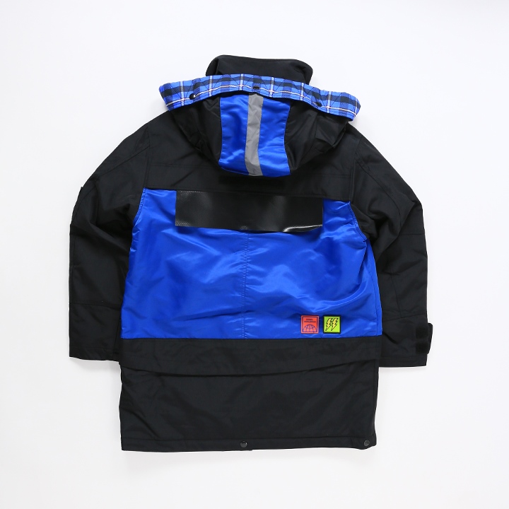 DIESEL（ディーゼル） 中綿入りナイロンジャケット メンズ 裾ジップ
