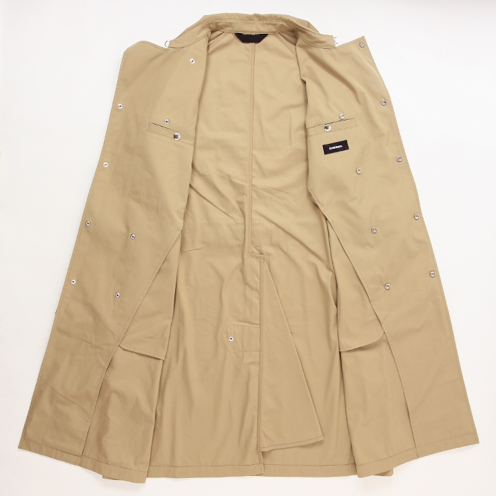 DIESEL（ディーゼル） トレンチコート メンズ オーバーサイズ ウエスト