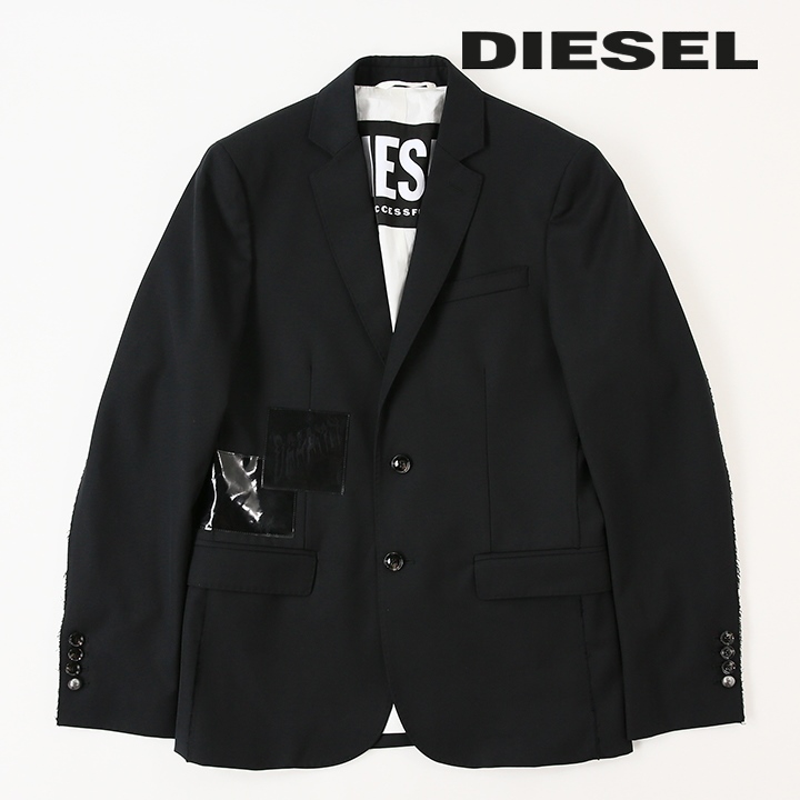 ディーゼル DIESEL テーラードジャケット メンズ スリムフィット