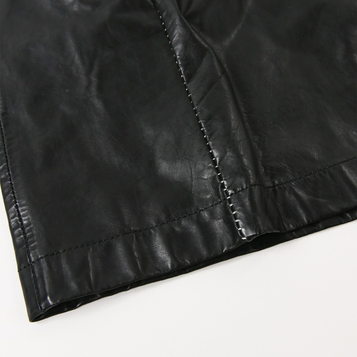 ヴィンテージ⭐️DIESEL ディーゼル ラムレザー ジャケット ボタン シングル die-m-o-d8-027_1.jpg