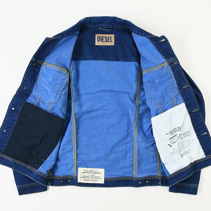 DIESEL（ディーゼル） ジョグジーンズ デニムジャケット メンズ
