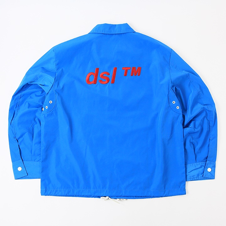 DIESEL（ディーゼル） コーチジャケット メンズ 刺繍ロゴ ナイロン