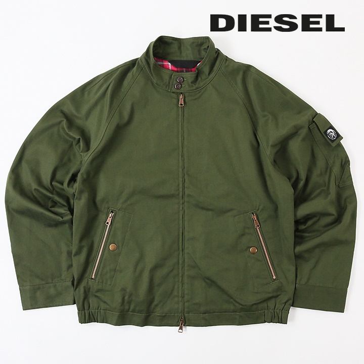 ディーゼル DIESEL ジップアップジャケット メンズ チェック柄裏地 ストレッチ J-HARRY