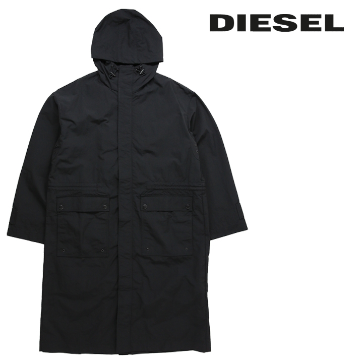 ディーゼル DIESEL フーデッドロングコート メンズ ワンポイントロゴプリント 薄手 ナイロン J-LUI : die-m-o-e8-021 :  買っCiao!トゥット トゥット - 通販 - Yahoo!ショッピング