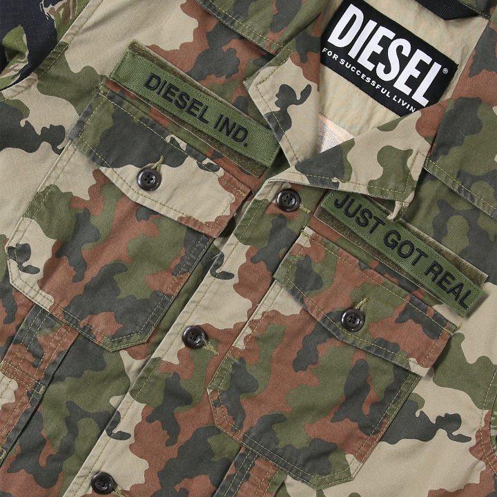 ディーゼル DIESEL シャツジャケット メンズ 迷彩柄 カモフラージュ柄 コットン J-FULLER-CMF : die-m-o-e8-029 :  買っCiao!トゥット トゥット - 通販 - Yahoo!ショッピング