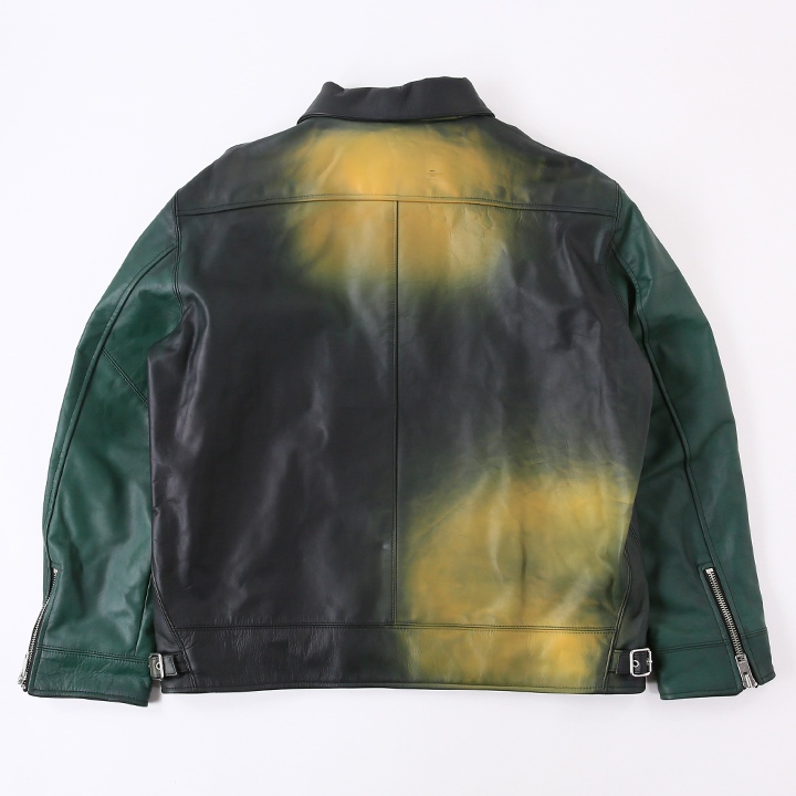 DIESEL ディーゼル レザージャケット メンズ 牛革 本革
