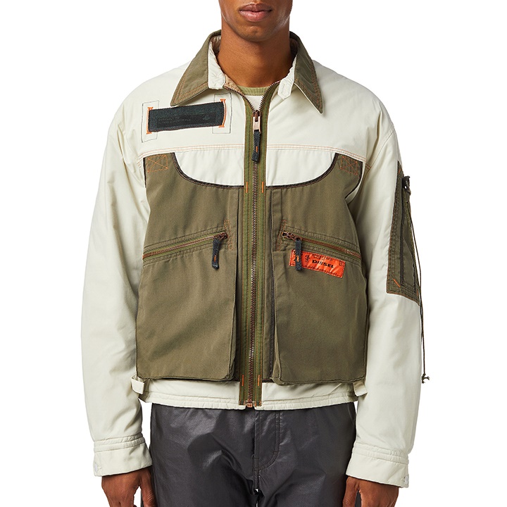 DIESEL ディーゼル ジップアップジャケット メンズ ナイロン
