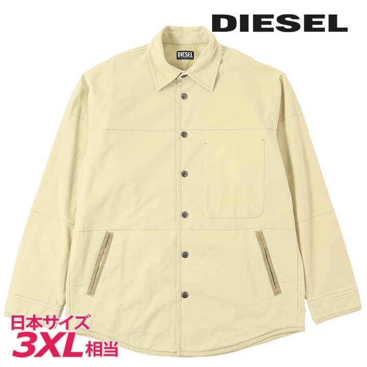 DIESEL（ディーゼル） シャツジャケット メンズ ワンポイントロゴ