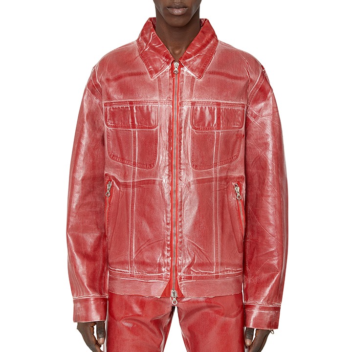 DIESEL ディーゼル ジップアップデニムジャケット メンズ