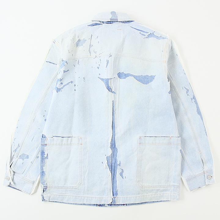 DIESEL ディーゼル デニムジャケット メンズ ピールオフ加工 D