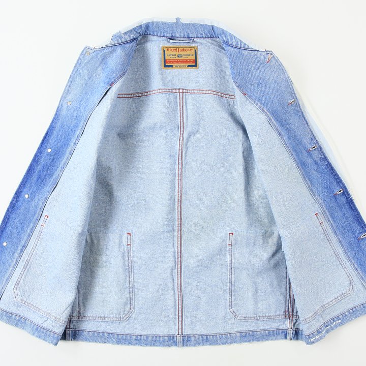 定価12.1万 極美品 DIESEL×JAYPARK ピールオフデニムジャケット 定価12.1万 極美品 DIESEL×JAYPARK ピールオフデニムジャケット