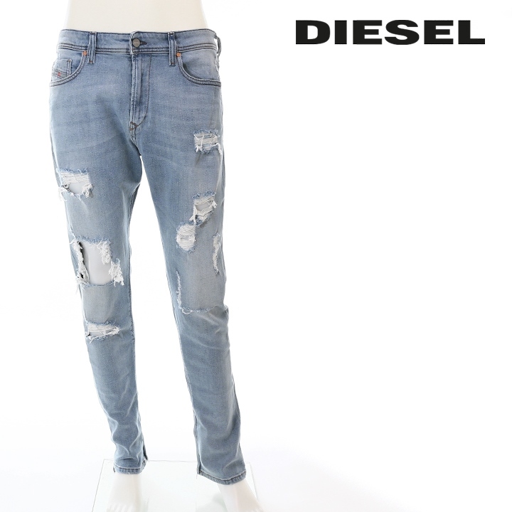 ディーゼル DIESEL ジーンズ デニム パンツ メンズ クラッシュダメージ