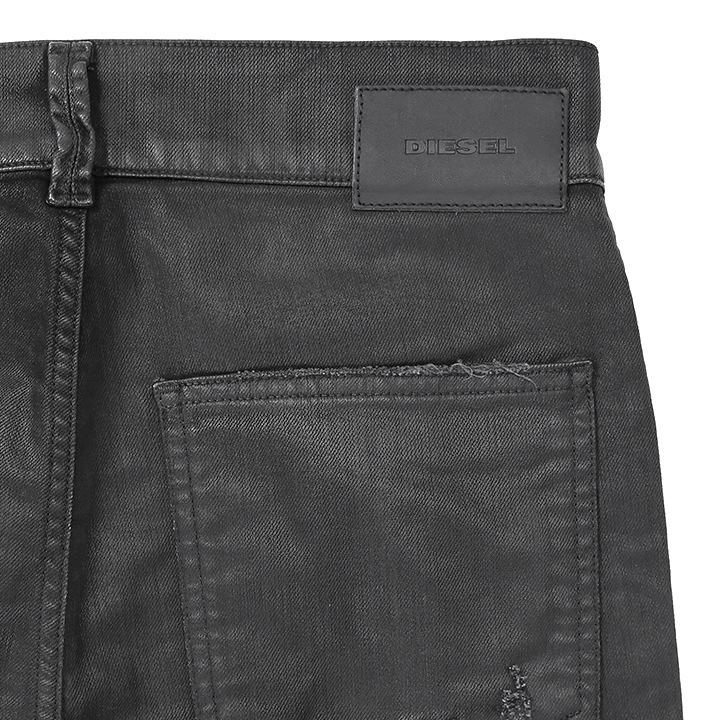 DIESEL（ディーゼル） ジーンズ デニム パンツ メンズ 裾ジップ ヒザ