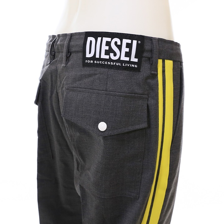 DIESEL ディーゼル イージースラックスパンツ メンズ 裾ジップ