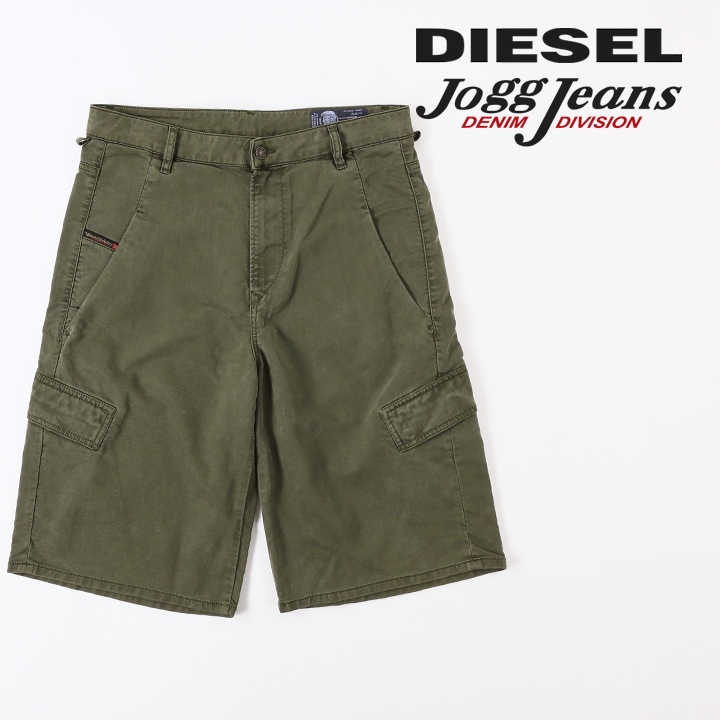 ディーゼル DIESEL ジョグジーンズ ハーフパンツ メンズ サイド 