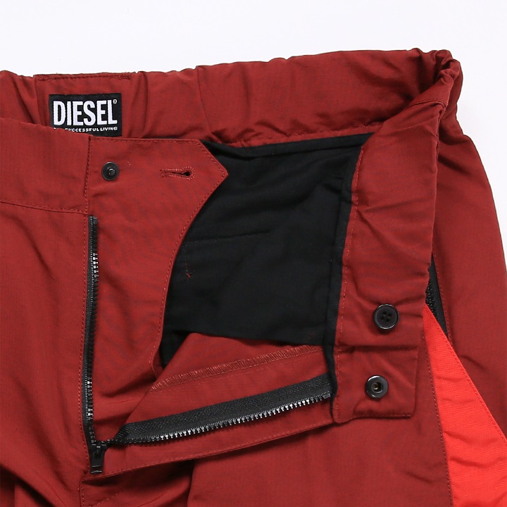 DIESEL ベージュ　ジップディテールパンツ DIESEL ベージュジップディテールパンツ