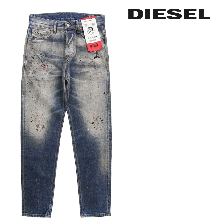 DIESEL ディーゼル ジーンズ デニム パンツ メンズ ペイント汚し