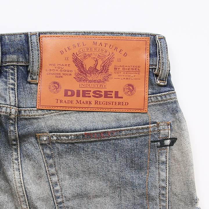 DIESEL ディーゼル ジーンズ デニム パンツ メンズ ペイント汚し
