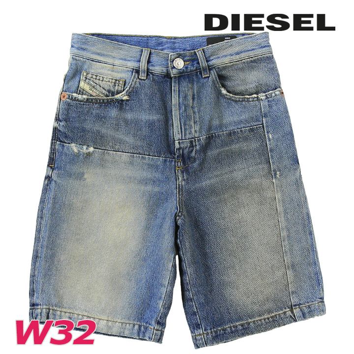 DIESEL ディーゼル デニムショートパンツ ハーフパンツ メンズ