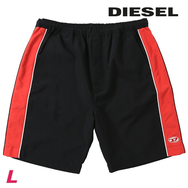 DIESEL ディーゼル ナイロンショートパンツ メンズ ウエストゴム