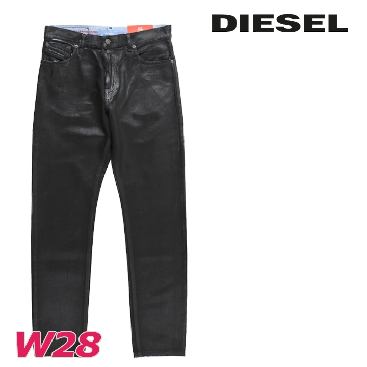 DIESEL ハイエンドライン　コーティングブラックデニム　イタリア製　モード DIESEL ディーゼル ジーンズ デニム パンツ メンズ コーティング