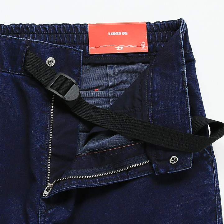 【お値引】DIESEL DUDU ジョグジーンズ デニムパーカー インディゴ M DIESEL ディーゼル ジョグジーンズ カーゴパンツ メンズ