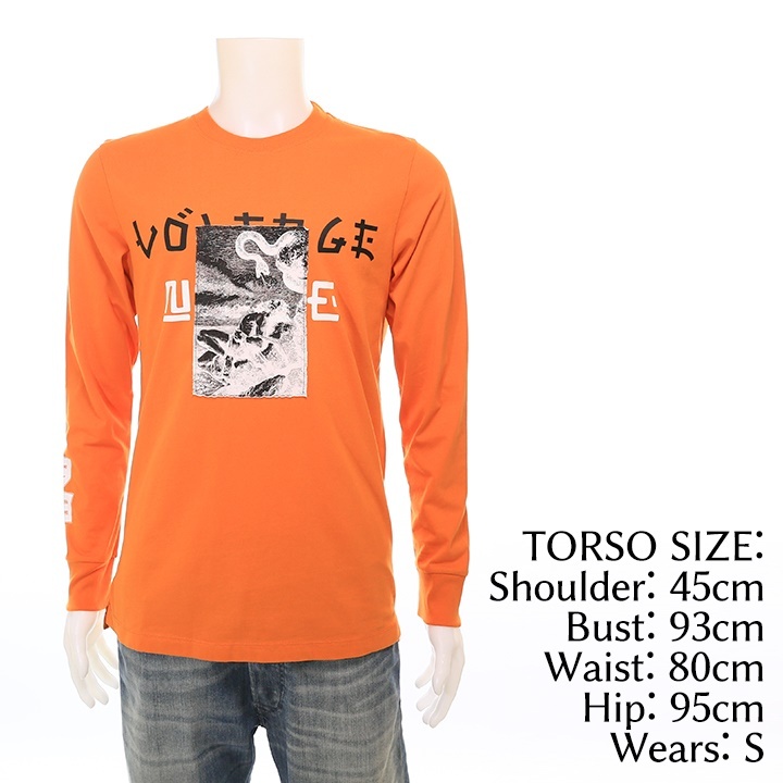 DIESEL ディーゼル 長袖Tシャツ カットソー メンズ アジアン