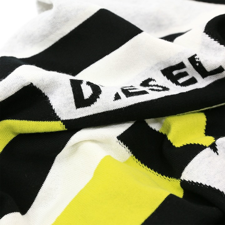 DIESEL ディーゼル コットンニットセーター メンズ バックロゴ
