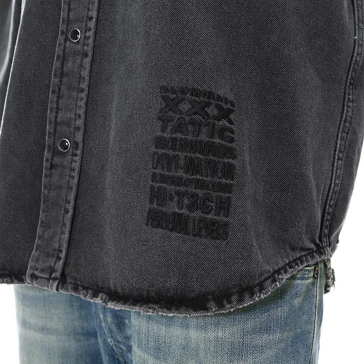 ディーゼル DIESEL デニムシャツ メンズ ヴィンテージクラッシュ加工 刺繍装飾 スナップボタン 長袖 D-ROOKE-L  :die-m-t-c4-068:買っCiao!トゥット トゥット - 通販 - Yahoo!ショッピング