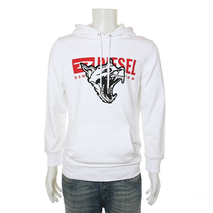DIESEL ディーゼル ロゴプリント入り タイダイパーカー DIESEL ディーゼル ロゴプリント入り タイダイパーカー